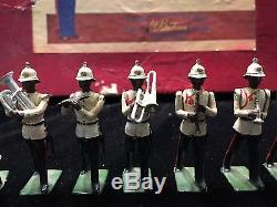 EXTREMELY RARE Britains Set 2185 Bahamas Police Band In ROAN Box