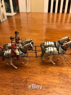 Early Britains Ltd Elizabeths Open Carriage Procession Metal Heavy