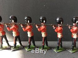 Early Britains Set 34. Guards Firing. 2nd Version Dated 1901