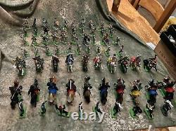 Early Vintage Britains Deetail 1971 KNIGHTS Saracens MOUNTED & Infantry X70