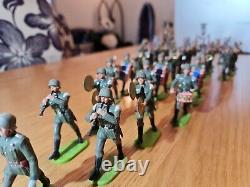 Elastolin German WW2 Band set 39 FIGURES A WOW COLLECTION toy soldiers vintage