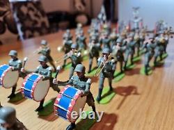 Elastolin German WW2 Band set 39 FIGURES A WOW COLLECTION toy soldiers vintage