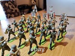 Elastolin German WW2 Band set 39 FIGURES A WOW COLLECTION toy soldiers vintage