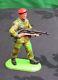 Extremely Rare Britains Red Beret Super Deetail Figure. 1978 Rare Pose. 6300