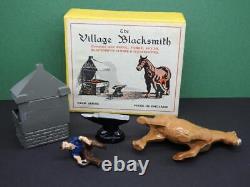 FG TAYLOR & SON 1950s BOXED LEAD FARM SERIES VILLAGE BLACKSMITH SET No. 169