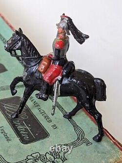 FRENCH CUIRASSIERS #138 (1930s)? 100% Complete Britain Lead Mounted Soldiers