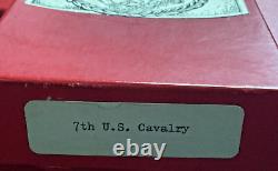 Five x US 7th Cavalry Troopers boxed by Military Pageant. General Custer 54mm