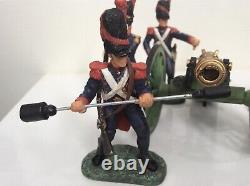 French Imperial Guard with Cannon. Britain's #00289. Six piece set