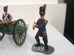 French Imperial Guard with Cannon. Britain's #00289. Six piece set