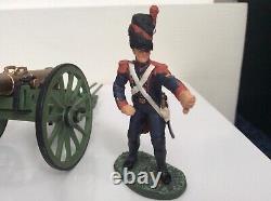 French Imperial Guard with Cannon. Britain's #00289. Six piece set