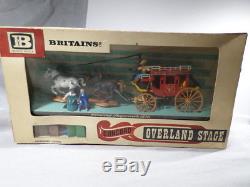 G Britains BOXED Overland Stage Express Stage Coach Wagon Concord 1870