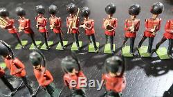 G Britains Marching Band Huge Lead Soldier Lot Moving Arms