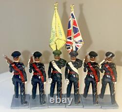 Gloucestershire Regiment Colour Party BRITAINS TOY SOLDIERS 40276 Jubilee Series