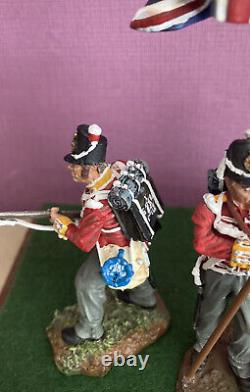 Gloucestershire regiment 28th of foot metal toy soldiers