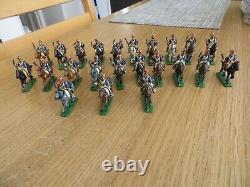 Group of Mounted Lead French Napoleonic Soldiers x 23 painted UKRAINE AID 10%