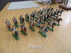 Group of Mounted Lead French Napoleonic Soldiers x 23 painted UKRAINE AID 10%