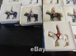 Hugh Job Lot Ducal Models Soldiers On Horseback Hand Painted Toy Soldiers Boxed