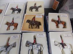 Hugh Job Lot Ducal Models Soldiers On Horseback Hand Painted Toy Soldiers Boxed
