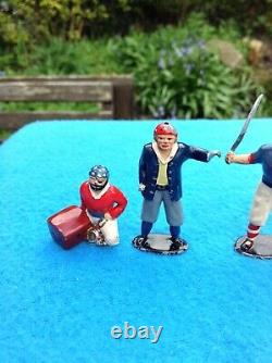 H R Products (reynolds) Vintage Lead Pirates Set, 1950's Rare