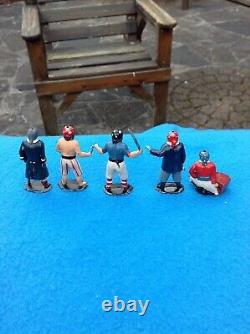 H R Products (reynolds) Vintage Lead Pirates Set, 1950's Rare