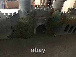 Handmade Britains Fort Castle 1960's Over 3ft Long