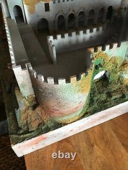 Handmade Britains Fort Castle 1960's Over 3ft Long