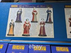 Henry V111 and Six Wives Historic Royal Palaces Britains set, original wooded box