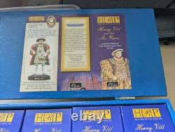 Henry V111 and Six Wives Historic Royal Palaces Britains set, original wooded box