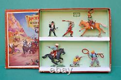 Herald Plastic Toy Soldiers #H7603 Mounted & Dismounted Cowboys Box Set