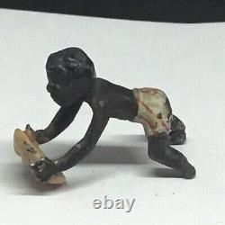Heyde / Heyde Era, African Boy Holding Mask (DB 250) Missing Feet
