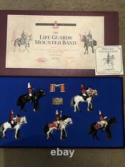 Household Life Guard Mounted Band Set 1 &2 Never Been Taken Out Of Box