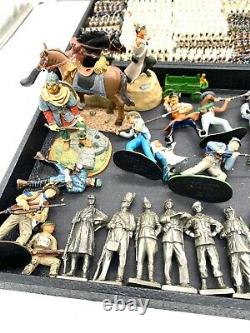 Huge Lot Toy Soldier Figures Britains Frontline Alymer More Estate Find