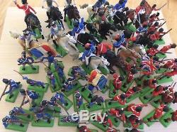 Huge amount Britains deetail Waterloo napoleonic figures