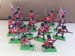 Huge amount Britains deetail Waterloo napoleonic figures