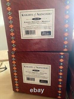 JOB LOT W. BRITAIN Knights Of Agincourt 5 Boxes 40240 X2, 43017, 40239, 40235
