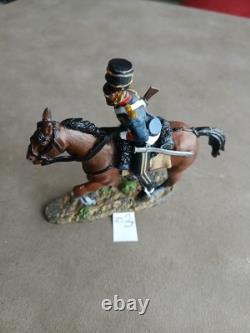 JOB Lot British Soldiers With Horses By DELPRADO (8)