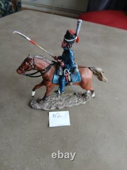 JOB Lot British Soldiers With Horses By DELPRADO (8)
