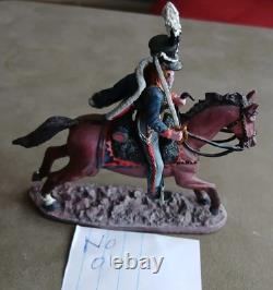 JOB Lot British Soldiers With Horses By DELPRADO (8)