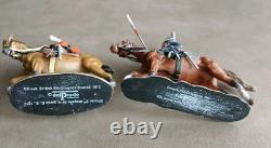 JOB Lot British Soldiers With Horses By DELPRADO (8)