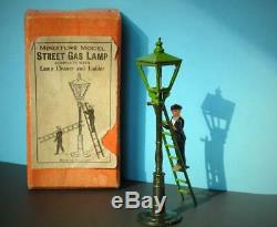 JOHILLCO JOHN HILL CO VINTAGE 1930s RARE BOXED LEAD STREET GAS LAMP CLEANER SET