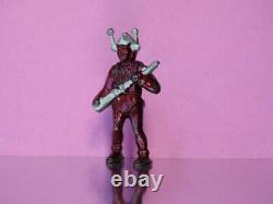 JOHILLCO VINTAGE 50s RARE LEAD SPACE RED PODFOOT SPACE ALIEN FIGURE JOHN HILL CO