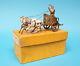 John Hill & Co Lead Roman Chariot & Charioteer Boxed Superb
