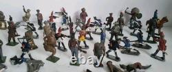 Job Lot Lead & Metal Figures Toy Soldiers Army Indian's Mixed Lot #0001