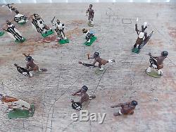 Job Lot Of 1/32 Metal Zulu's 25 Off