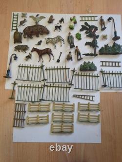 Job Lot Of Mainly Britain's Lead Animals Fencing Trees And People Ect