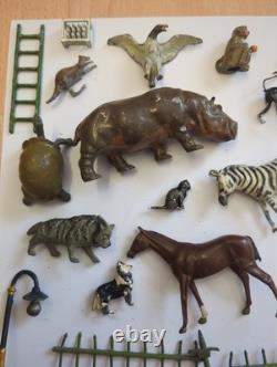 Job Lot Of Mainly Britain's Lead Animals Fencing Trees And People Ect