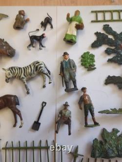 Job Lot Of Mainly Britain's Lead Animals Fencing Trees And People Ect