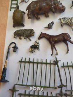 Job Lot Of Mainly Britain's Lead Animals Fencing Trees And People Ect