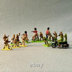 Job lot Vintage Britains Deetail British Military Soldiers & Vehicle