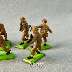 Job lot Vintage Britains Deetail British Military Soldiers & Vehicle